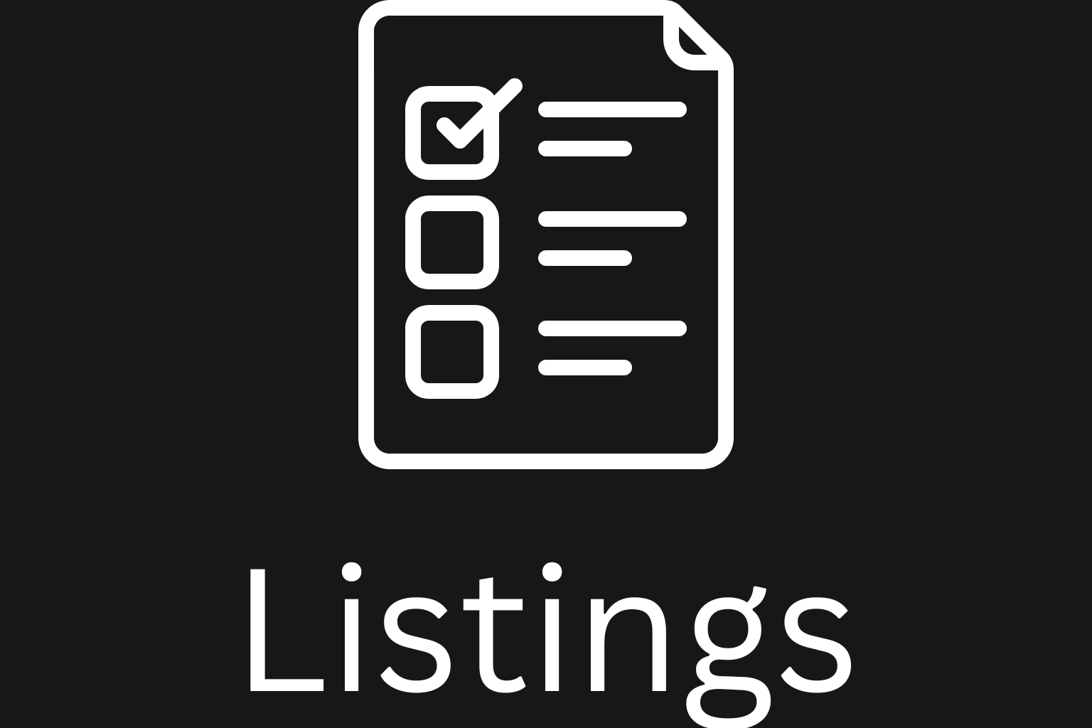 Listings